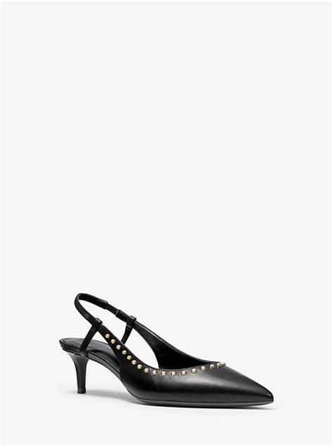 nora pump michael kors|Nora Flex Leather Slingback Pump .